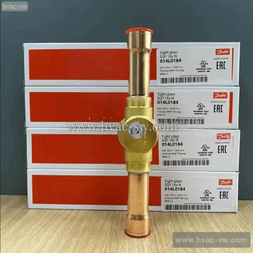 Danfoss 014L0184 SGP 16s N Sight Glass 5/8" ODF 62 bar