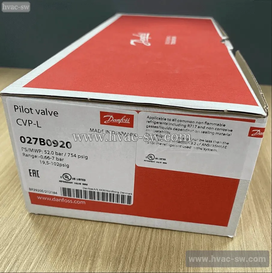 Danfoss 027B0920 Pressure Pilot Valve CVP-L -picture-1