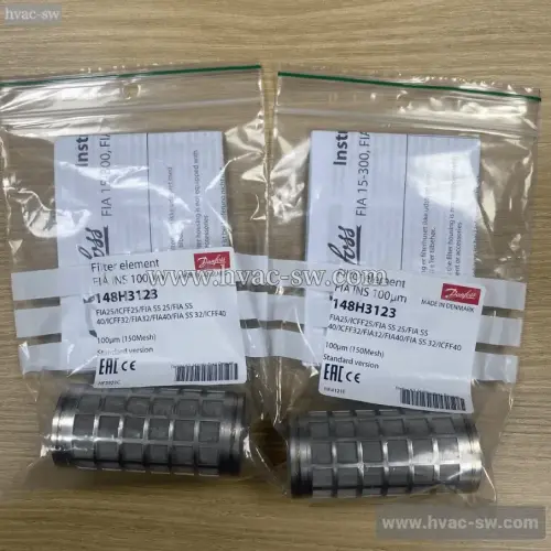 DANFOSS 148H3123 Filter Screen Installed