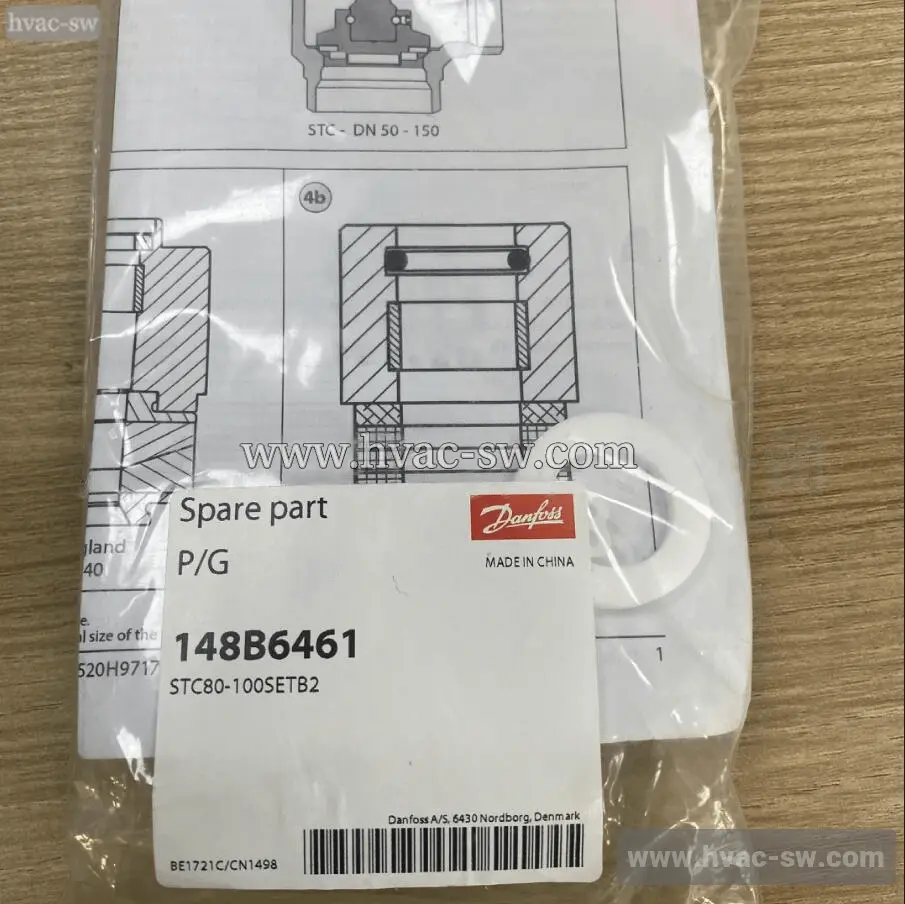 DANFOSS 148B6461 Stop Valve Packing STC80-100 Special -picture-3