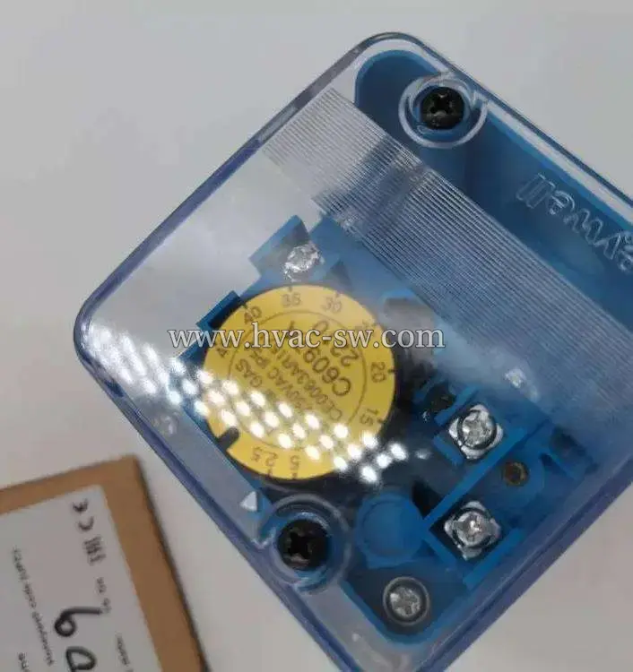 Honeywell C6097A2210 Gas Pressure Switch -picture-1