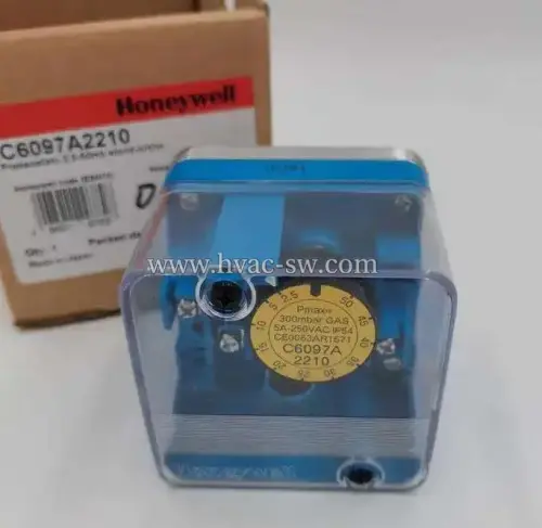 Honeywell C6097A2210 Gas Pressure Switch
