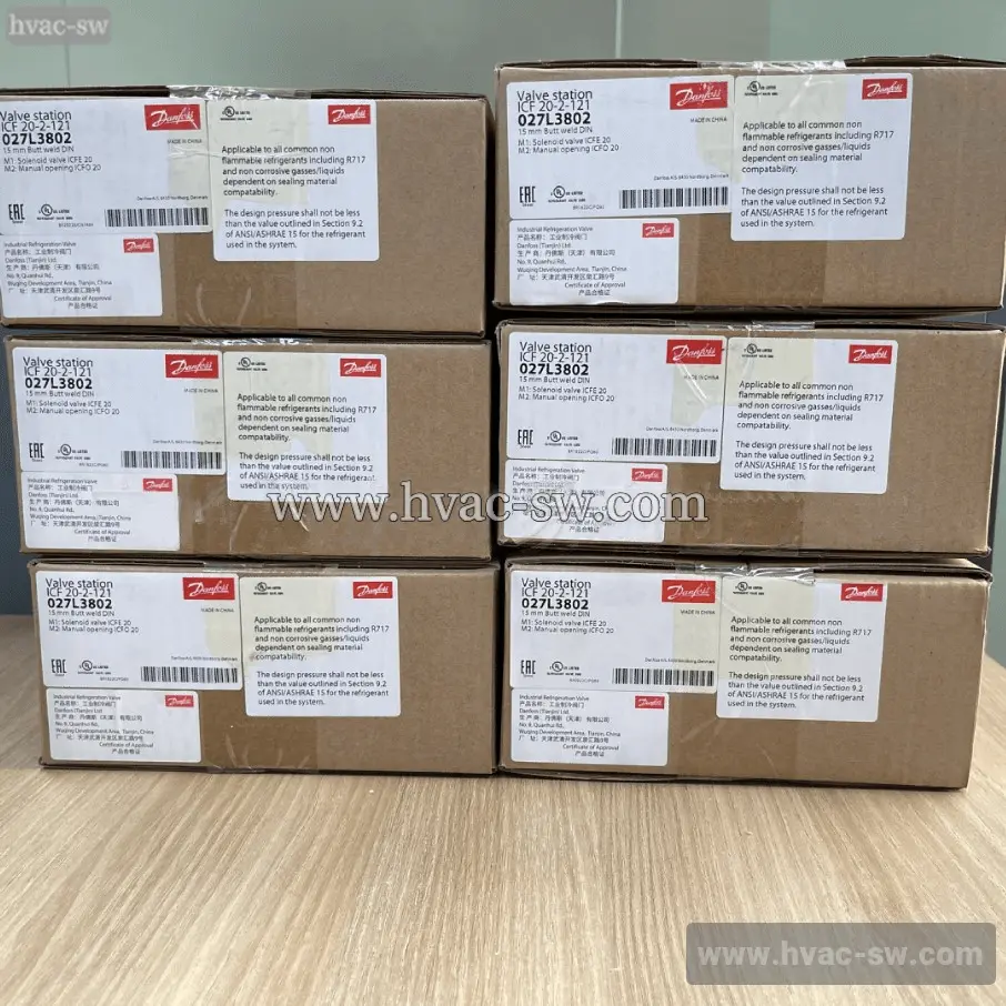 Danfoss 027L3802 ICF20-2-I21 Ammonia Solenoid Valve -picture-2