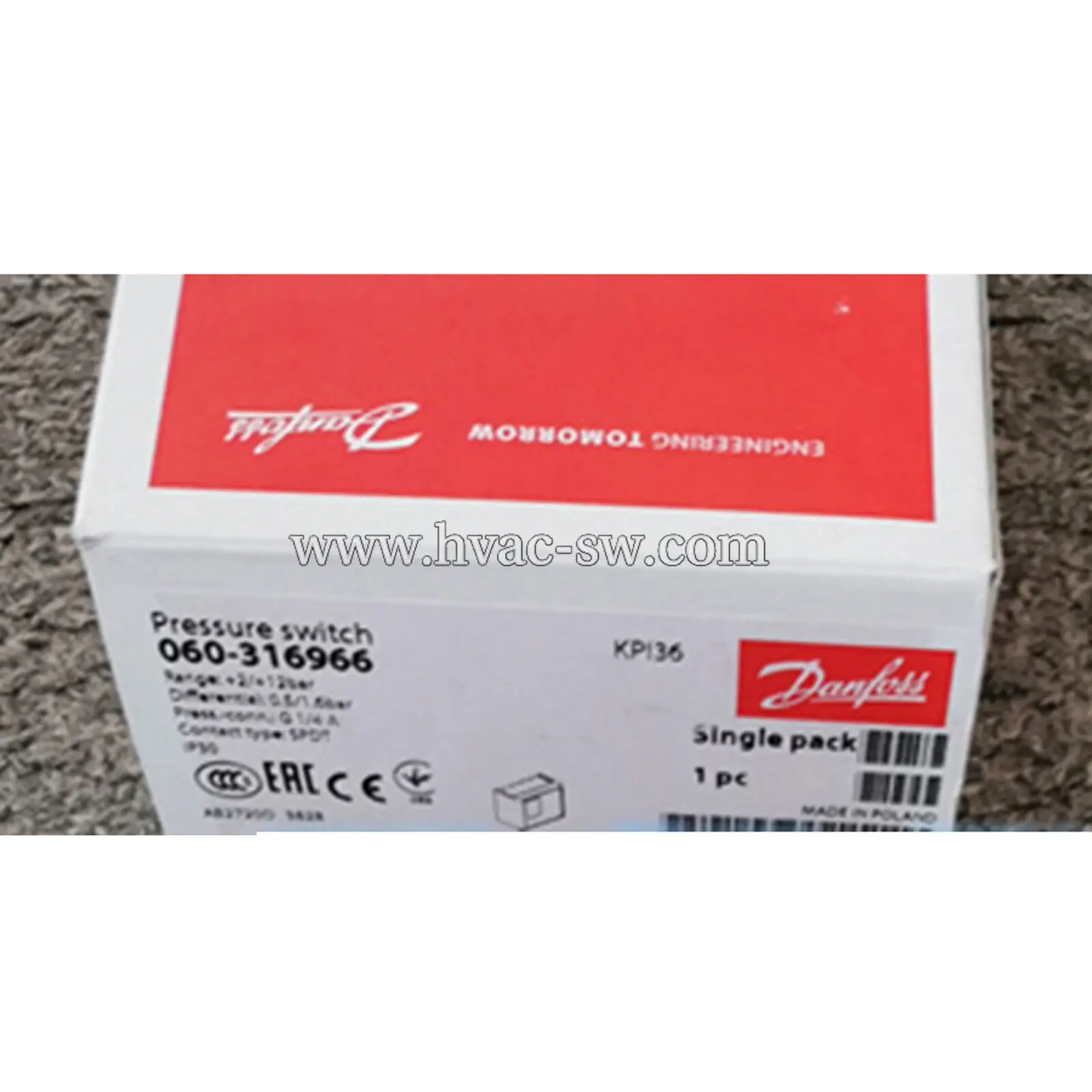 Danfoss 060-316966 Low Pressure Switches -picture-2