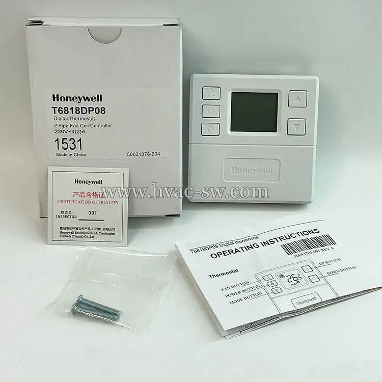 Honeywell T6818DP08 Wireless Central Air Conditioner Thermostat -picture-main