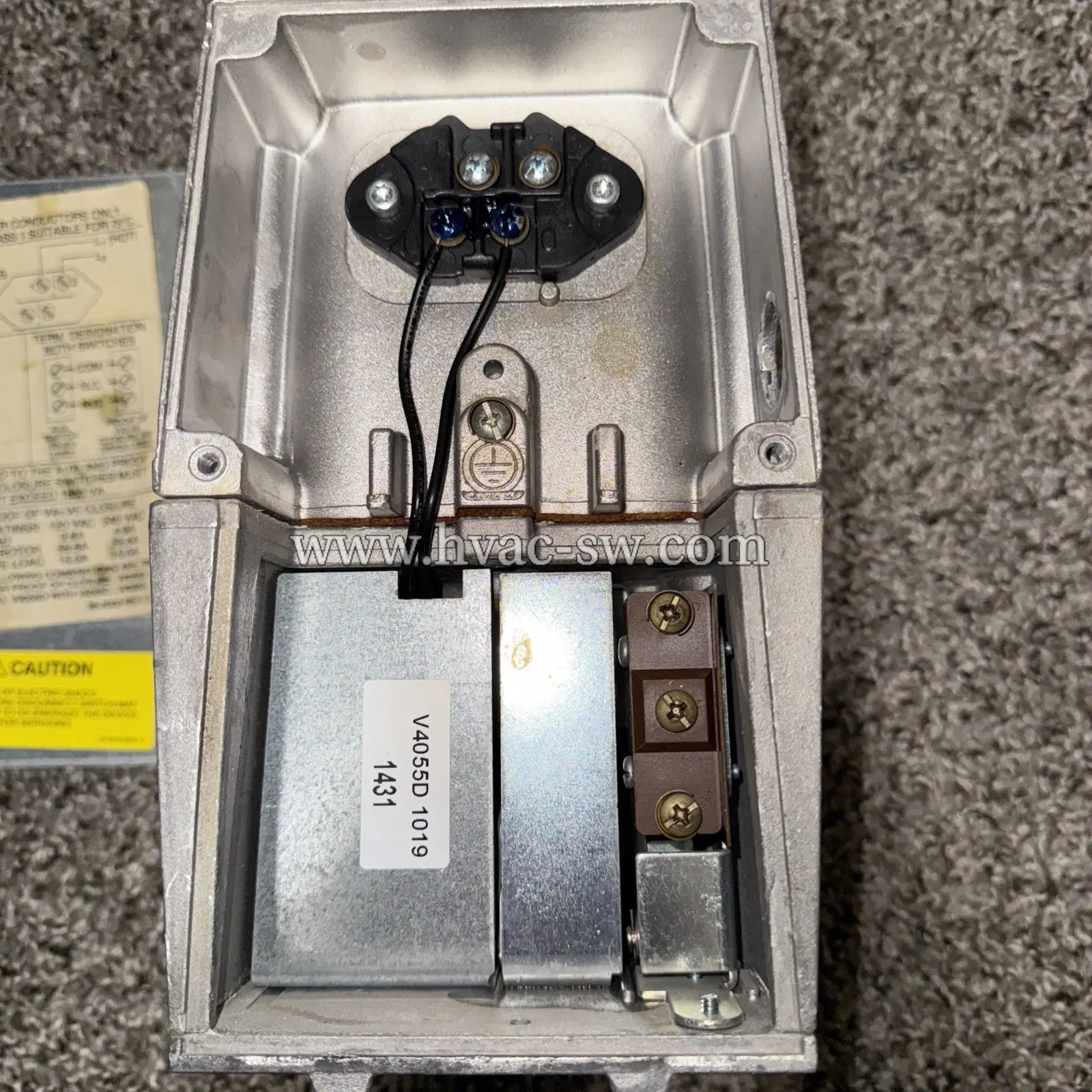 Honeywell V4055D1019 Ffluid Power Gas Valve Actuator -picture-2