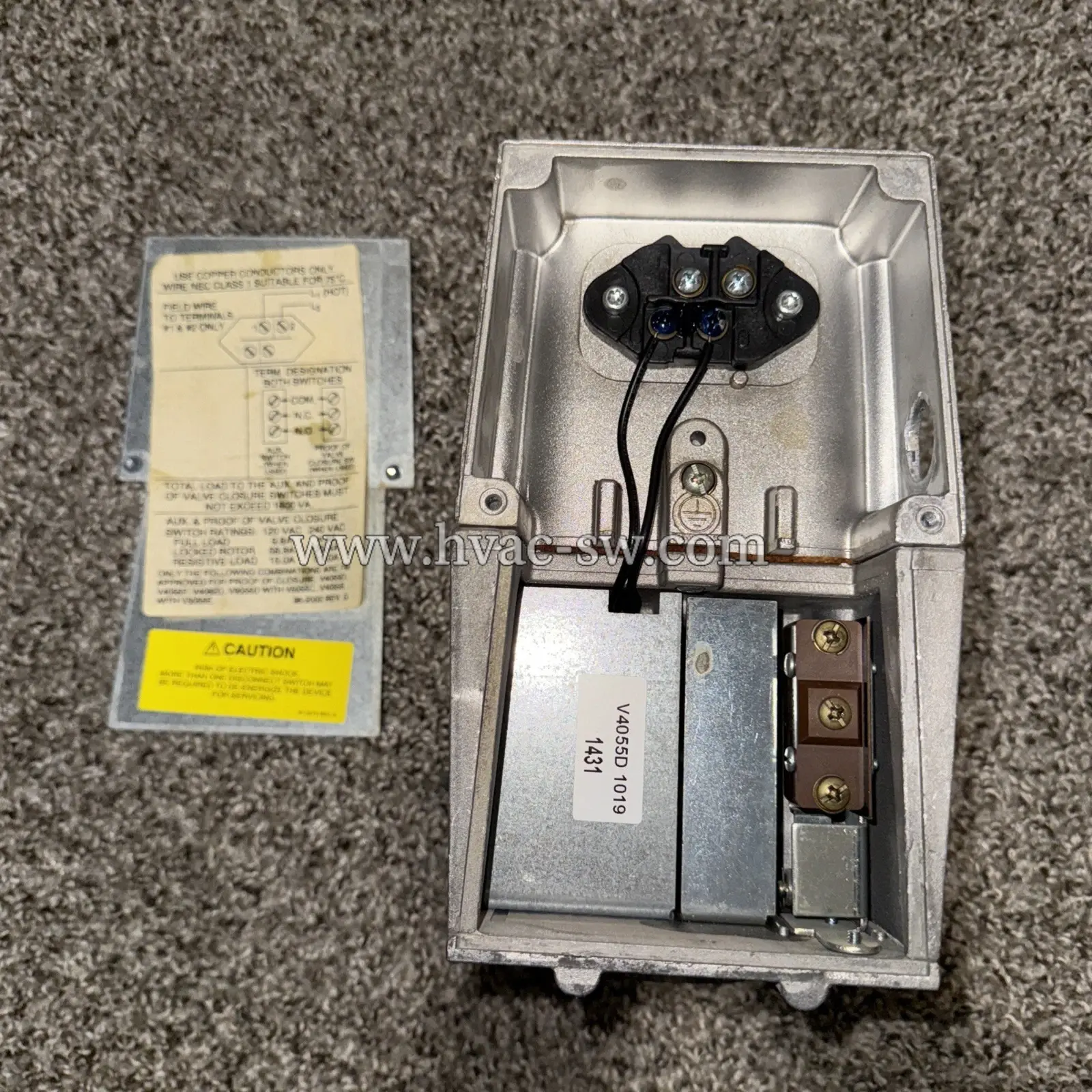 Honeywell V4055D1019 Ffluid Power Gas Valve Actuator -picture-3