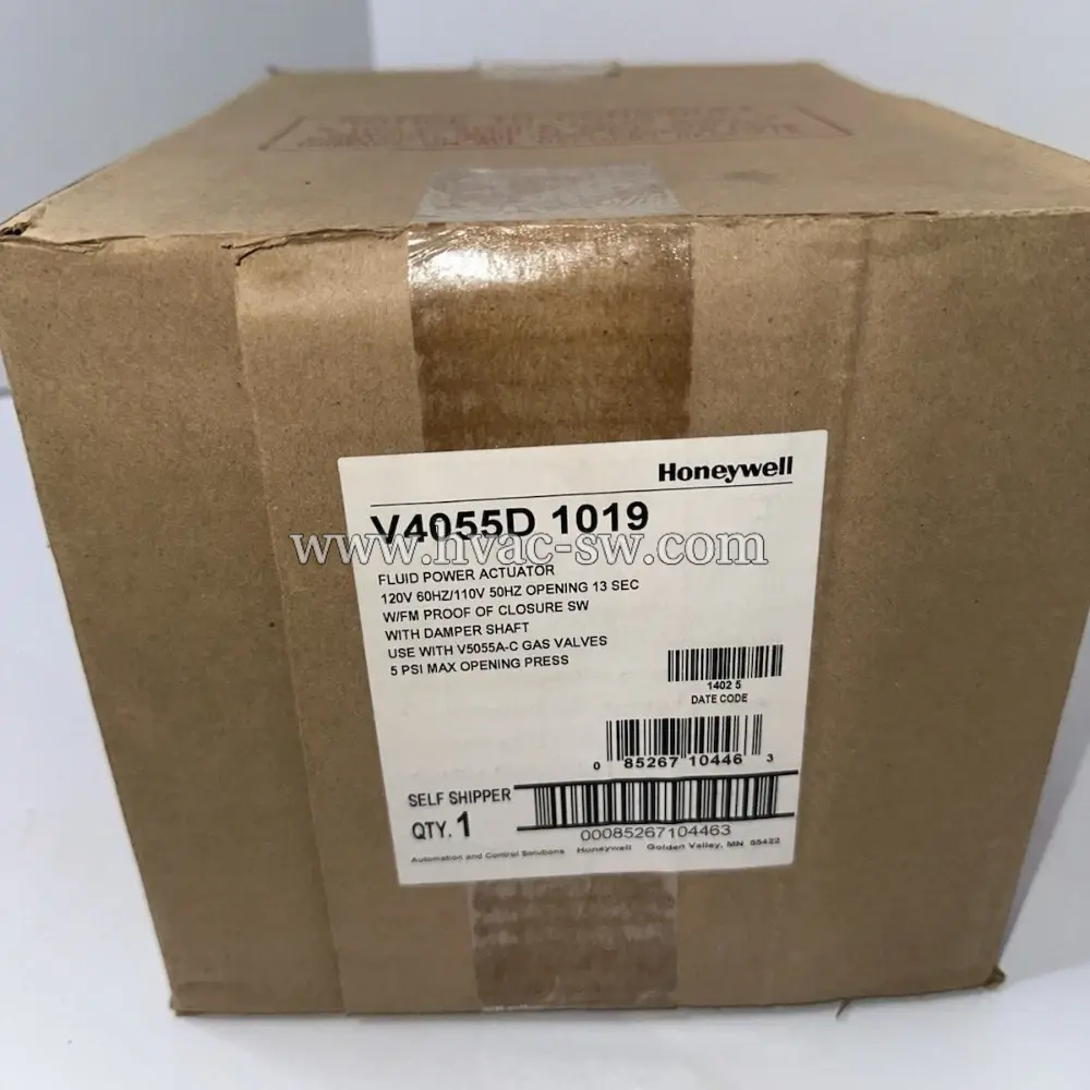 Honeywell V4055D1019 Ffluid Power Gas Valve Actuator -picture-1