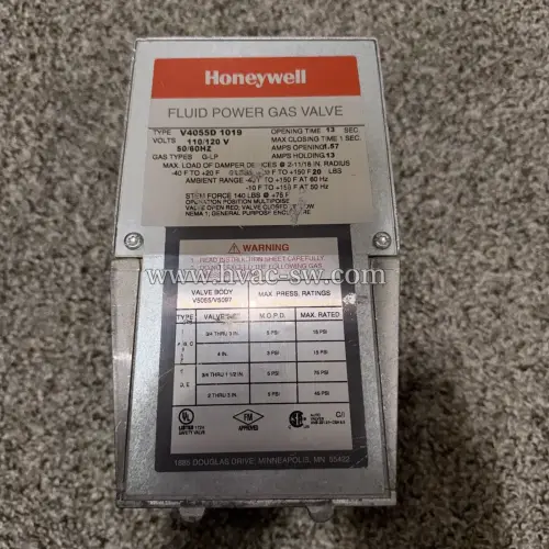 Honeywell V4055D1019 Ffluid Power Gas Valve Actuator