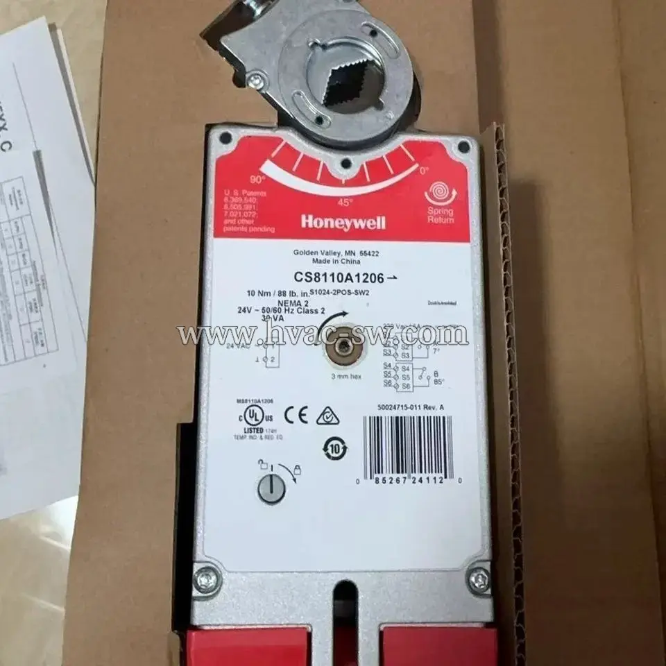 Honeywell CS8110A1206 / CS4110A1200 Industrial Damper Actuator -picture-1
