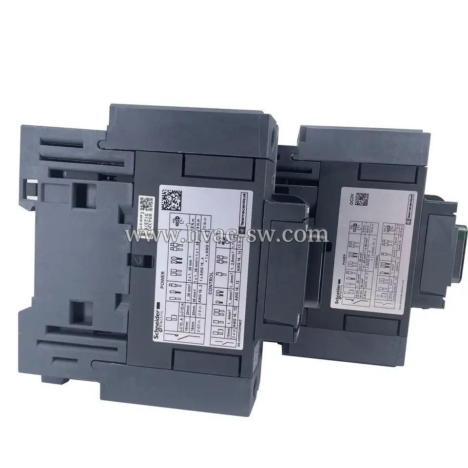 Schneider LC1D65AFD &amp; LC1D50AFD - Electric LC1D Series AC/DC Contactor -picture-2