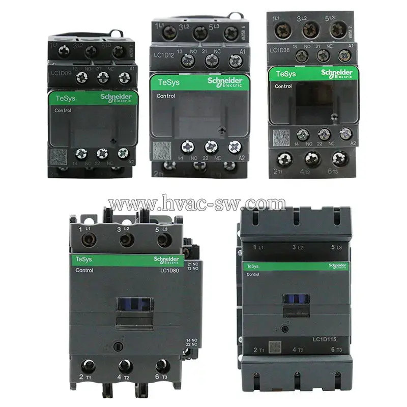 Schneider Electric LC1D Contactor 9A-95A 220V 110V 380V 24V AC M7C Coil -picture-main