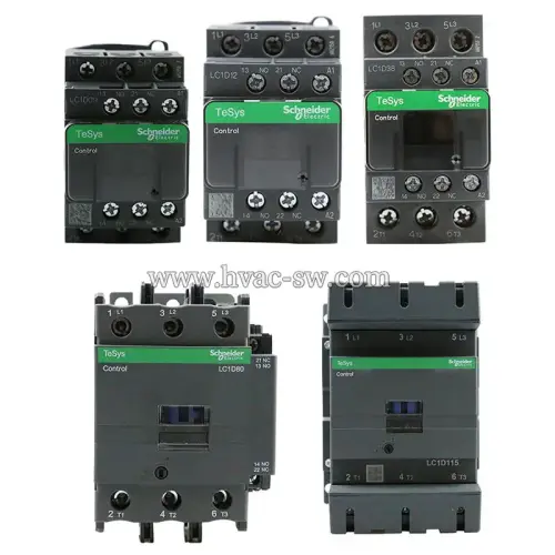 Schneider Electric LC1D Contactor 9A-95A 220V 110V 380V 24V AC M7C Coil