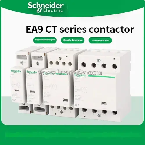 Schneider Electric EA9 Contactor 1P 2P 3P 4P 25A 40A Rail Type Standard