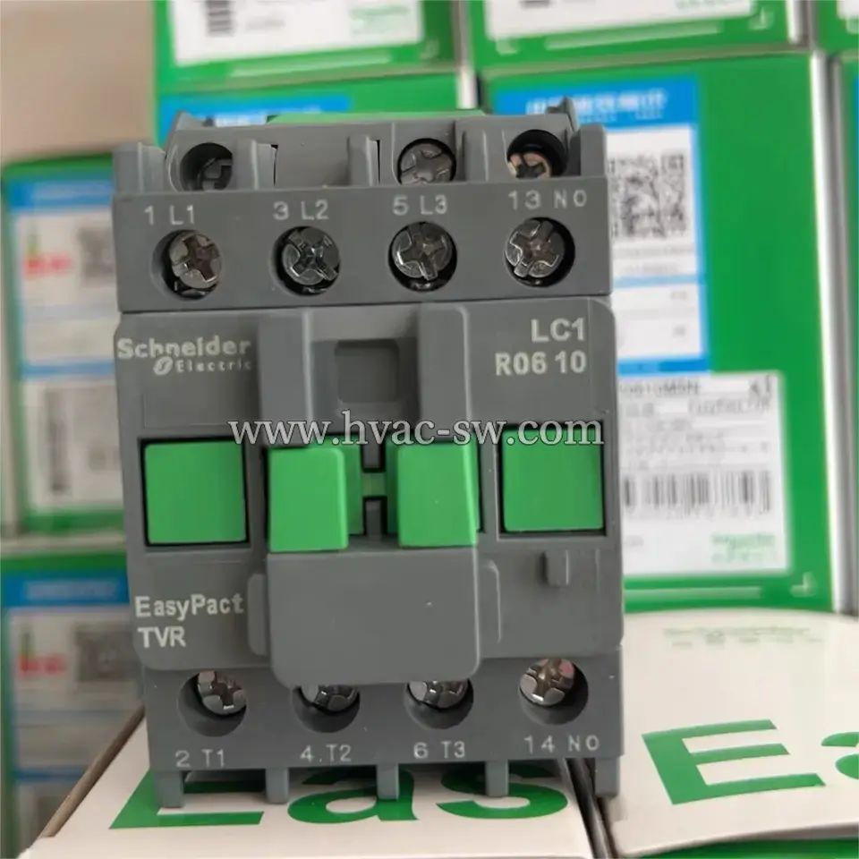 Schneider LC1R0610 6A 3-Pole AC Contactor -picture-main