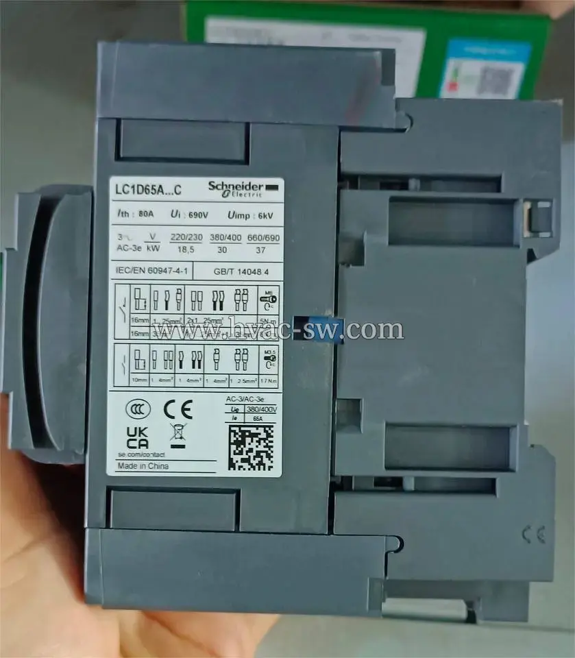 Schneider LC1D150F7, LC1D150M7, LC1D150Q7 – LC1D Series AC Contactors -picture-4