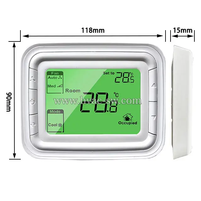 Honeywell T6861 Series Large LCD Digital Thermostat -picture-3