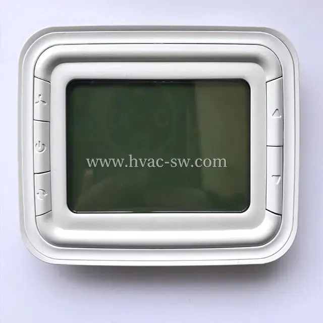 Clear LCD display on Honeywell thermostat