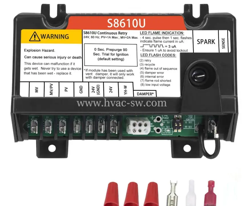 Honeywell S8610U3009 Universal Intermittent Pilot Ignition Module -picture-1