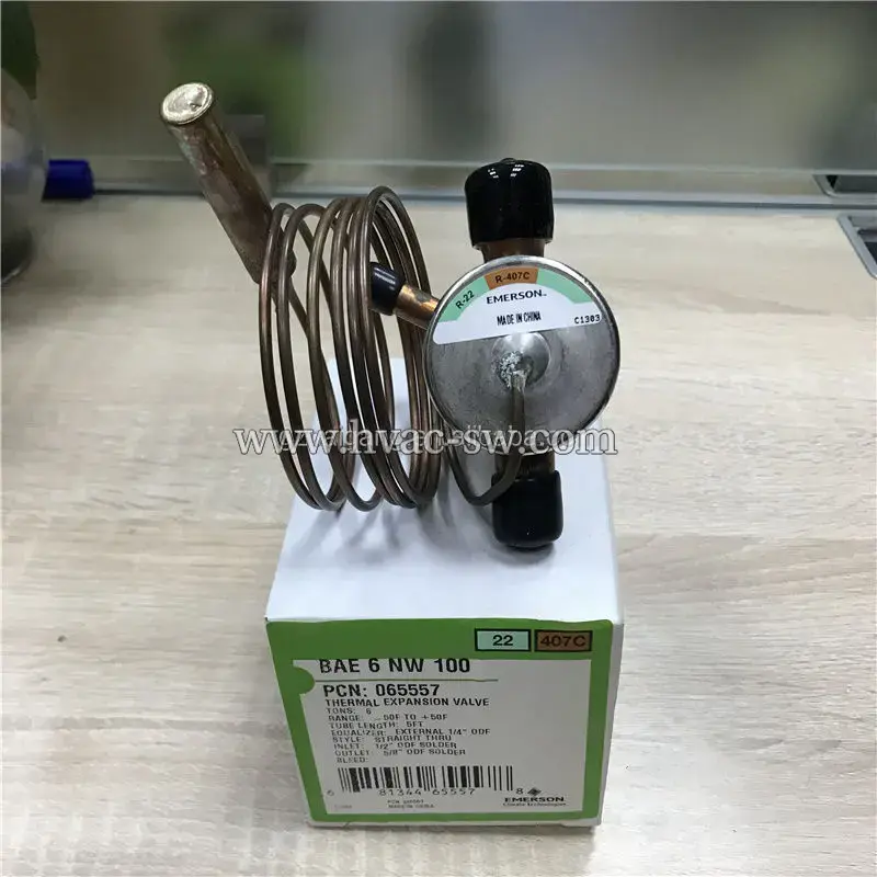 Emerson BAE1 BAE2 BAE3 BAE4 BAE5 BAE6 HC Thermostatic Expansion Valve -picture-4