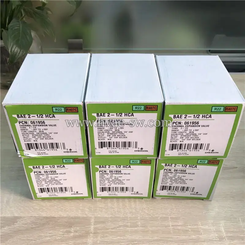 Emerson BAE1 BAE2 BAE3 BAE4 BAE5 BAE6 HC Thermostatic Expansion Valve -picture-1