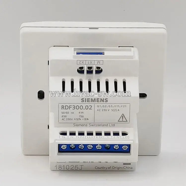 SIEMENS RDF300.02 Central Air Conditioning Thermostat -picture-main