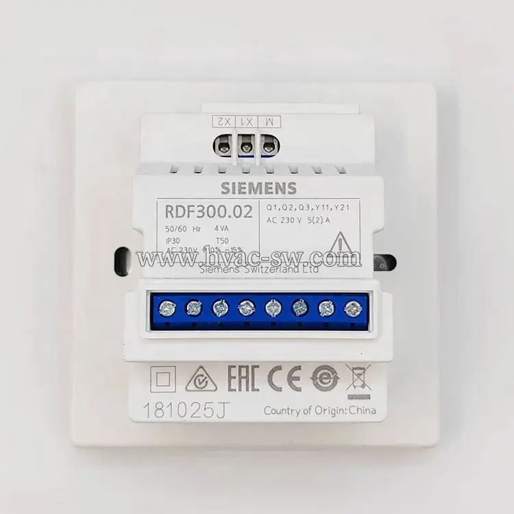 SIEMENS RDF300.02 Central Air Conditioning Thermostat -picture-2