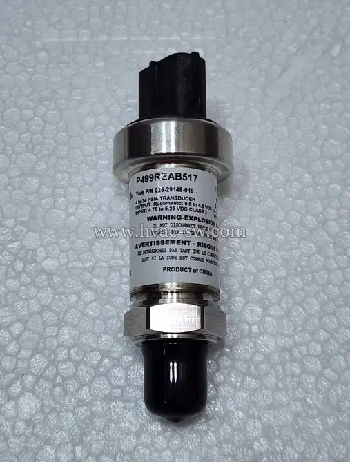 Johnson Controls 025 29148 019 accurate pressure measurement for chiller systems