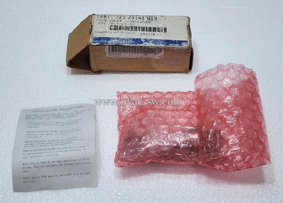 Genuine Johnson Controls 025 29148 019  Pressure Transducer