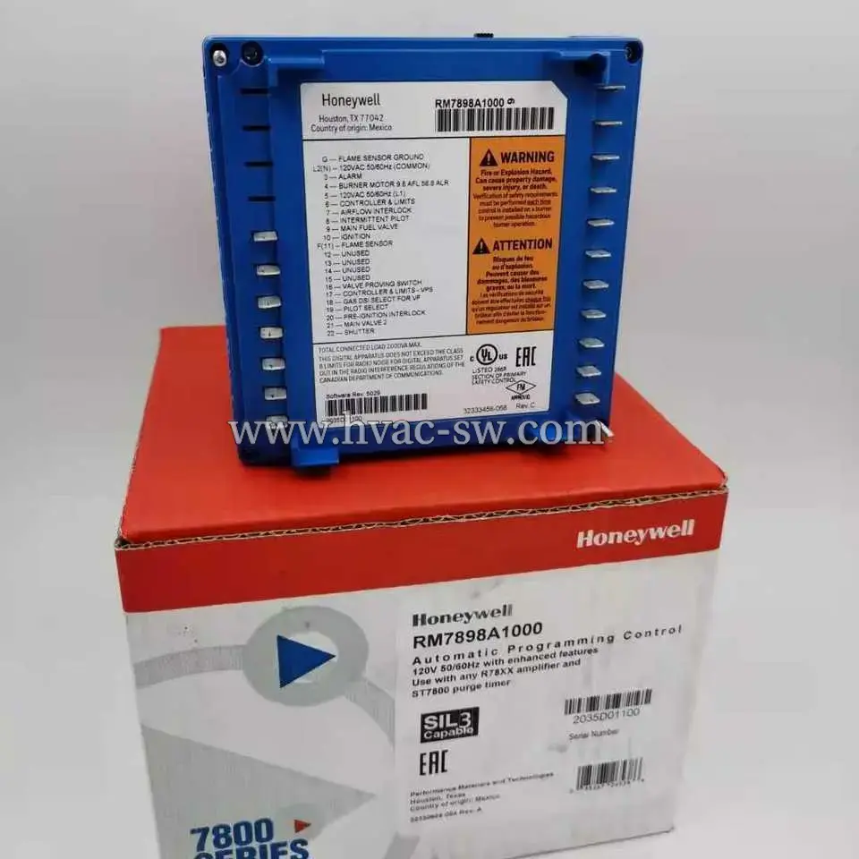 Honeywell RM7898A1000 220V Combustion Controller -picture-main