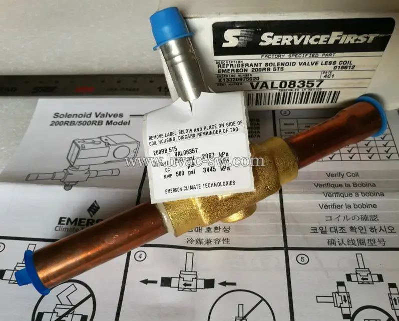 Trane VAL08357 X13320975020 Stainless Steel Solenoid Valve -picture-main