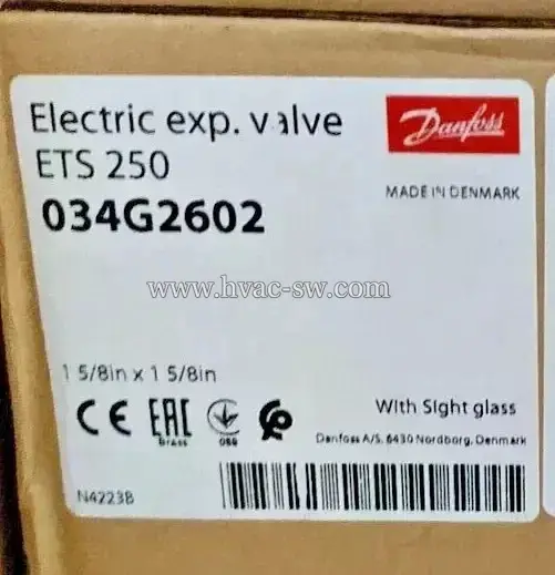 Danfoss 034G2602 ETS 250 Electric Expansion Valve -picture-2