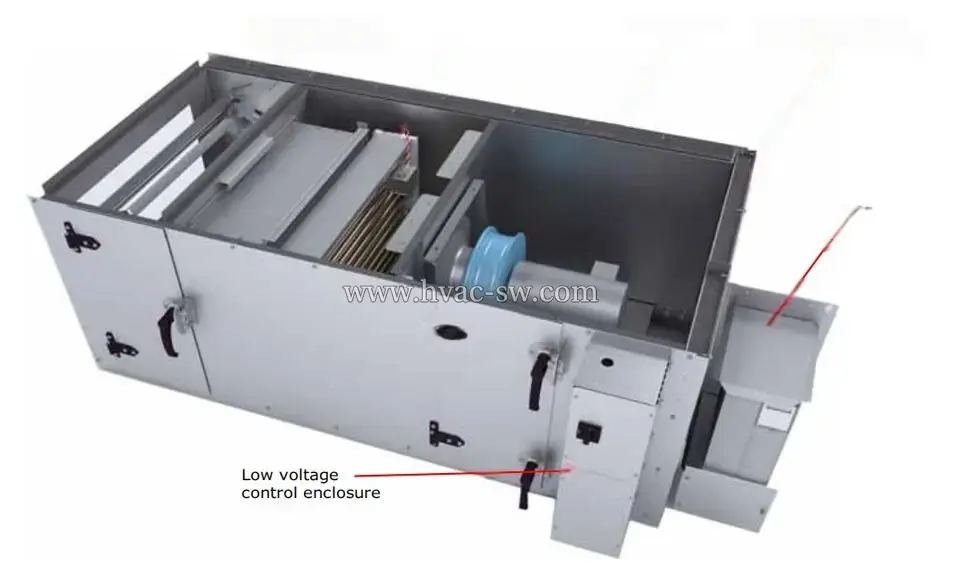 Trane 3000-30000m³/h LWHA Vertical Air Handling Unit -picture-main