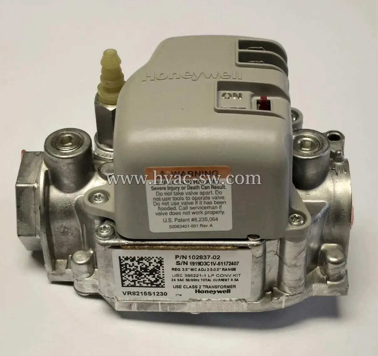 Honeywell VR8215S1230 Goodman OEM 102837-02 gas control valve -picture-1