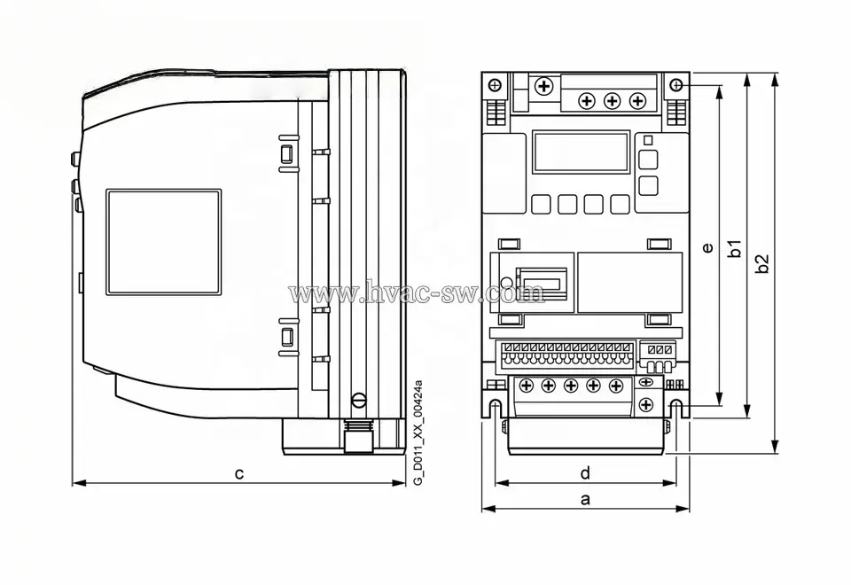 SIEMENS 6SL3210-5BB12-5UV1 SINAMICS V20 VFD Drive -picture-4