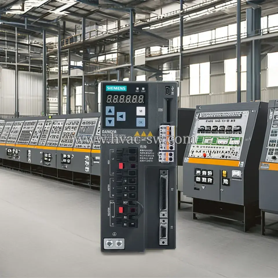 SIEMENS 6SL3210-5FE10-8UA0 SINAMICS V90 VFD Drive -picture-1