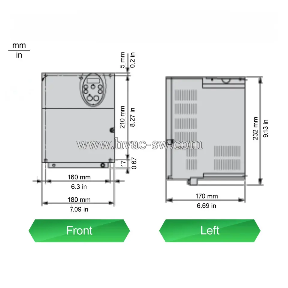 Schneider Altivar 212 ATV212HD11N4 AC Motor Drive -picture-3