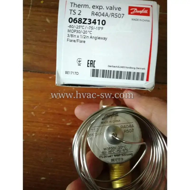 Danfoss TS 2 R404A/R507 068Z3410 Thermal Expansion Valve -picture-main