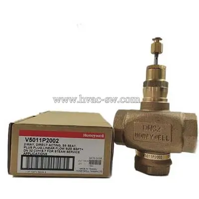 Honeywell V5011P2002 Commercial-grade steam valve for hydronic systems