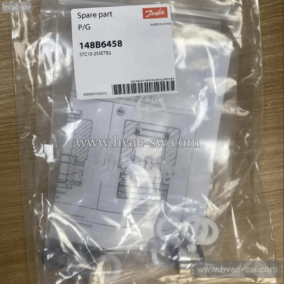 Danfoss 148B6458 STC15-25 Genuine Stop Valve -picture-5
