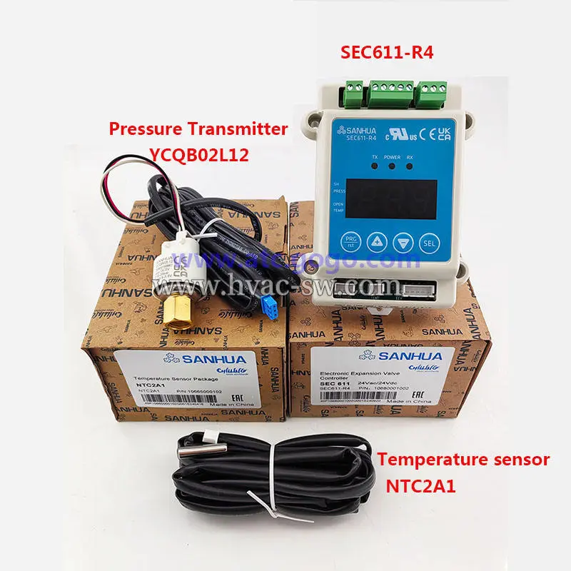 SANHUA SEC611-R4 / SEC612-R4 Electronic Expansion Valve Controller -picture-3