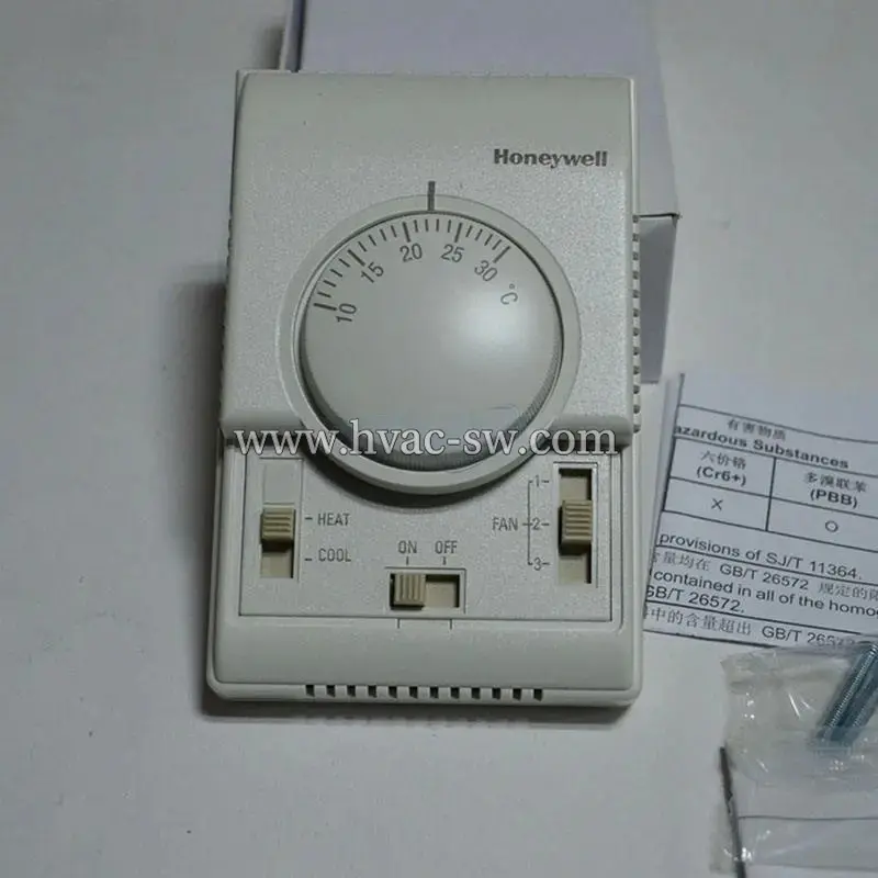 Honeywell T6373BC1130 Mechanical Fan Coil Thermostat -picture-3