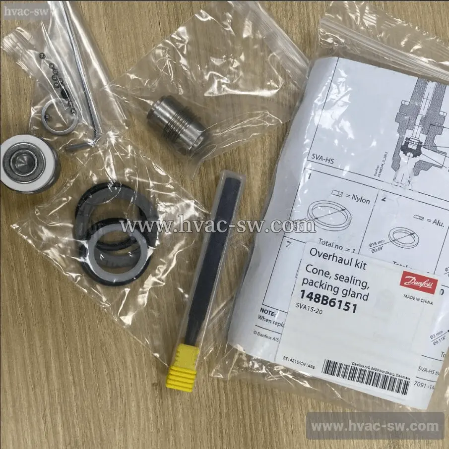 Danfoss 148B6151 SVA Stop Valve Repair Kit -picture-main