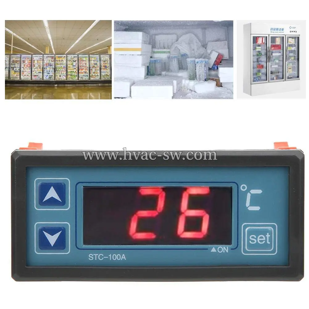STC-100A commercial freezer digital thermostat