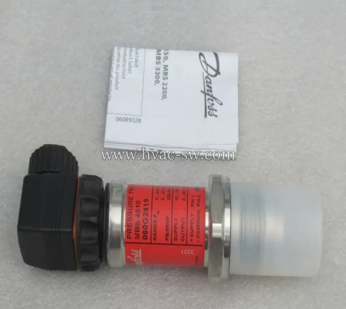 Danfoss 060G2419 MBS 4010 Pressure Transmitter 0-0.4 bar 4-20mA G1 -picture-1