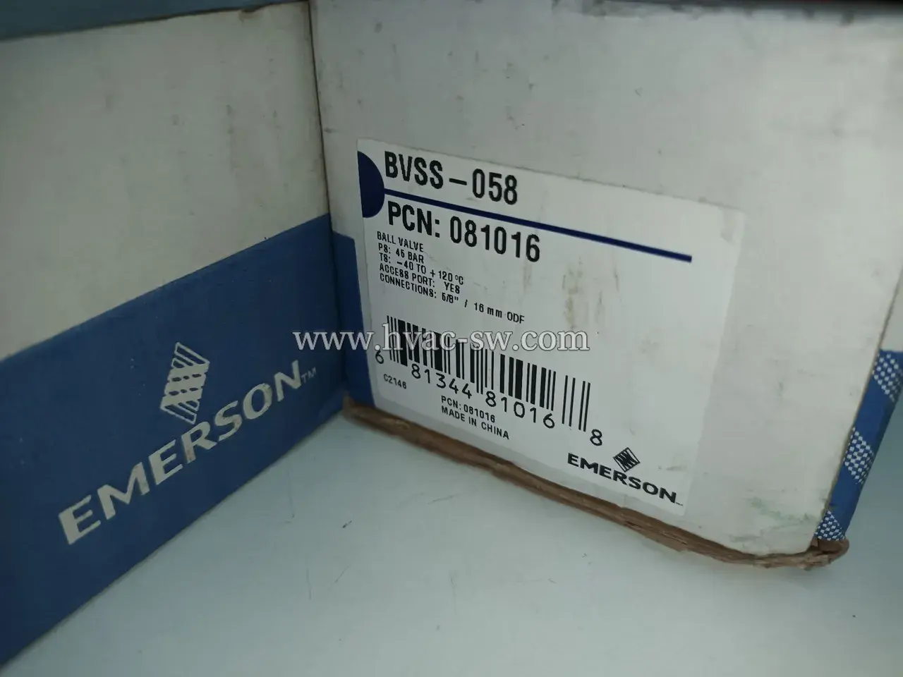 Emerson BVSS-058 Ball Valve Industrial Refrigeration -picture-1