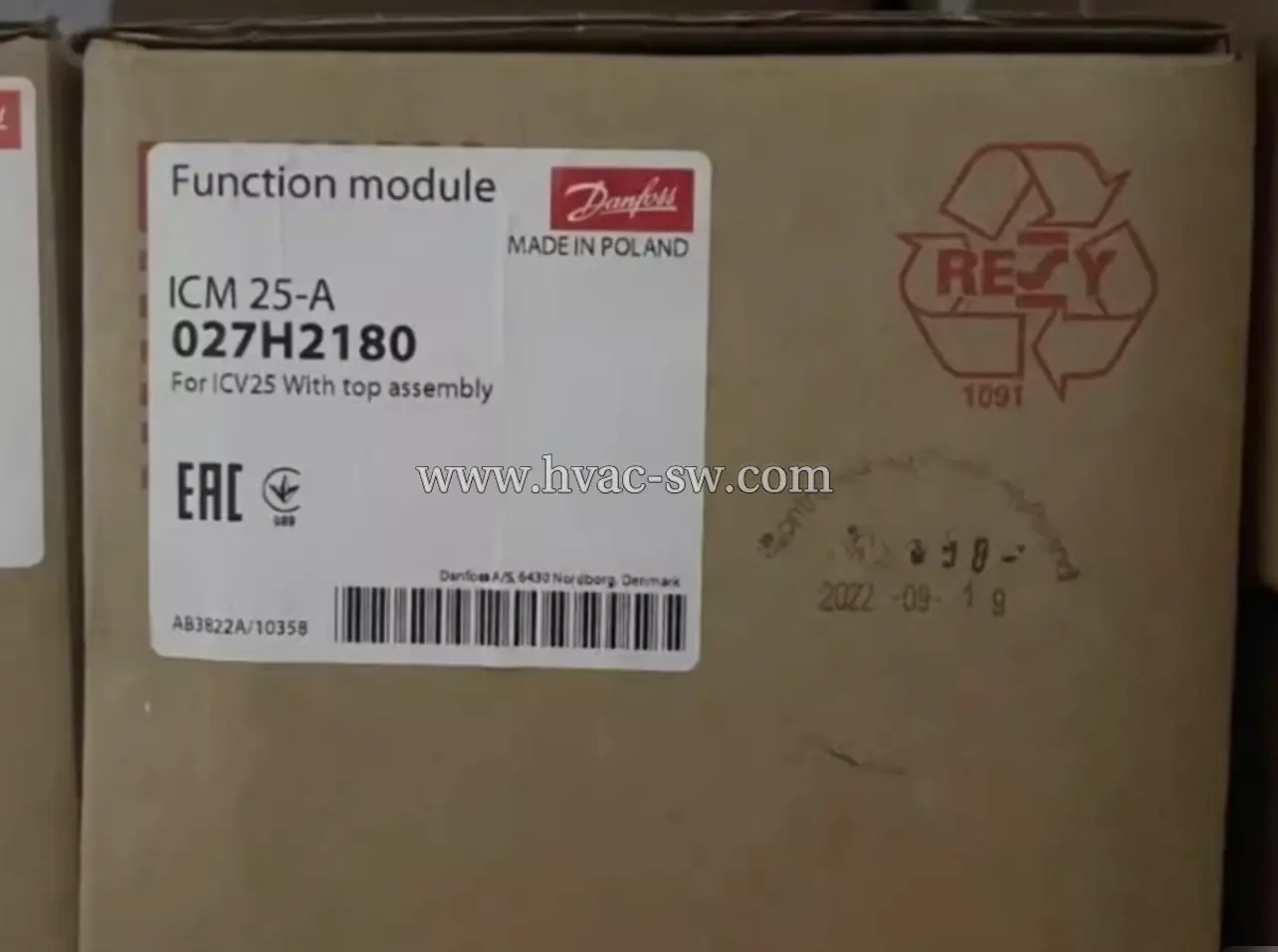 Danfoss ICM 25-A 027H2180 Function Module For ICV25 Top Assembly -picture-main