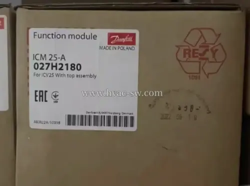 Danfoss ICM 25-A 027H2180 Function Module For ICV25 Top Assembly