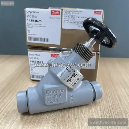 Danfoss STC 20A stop valve 148B4625 with box