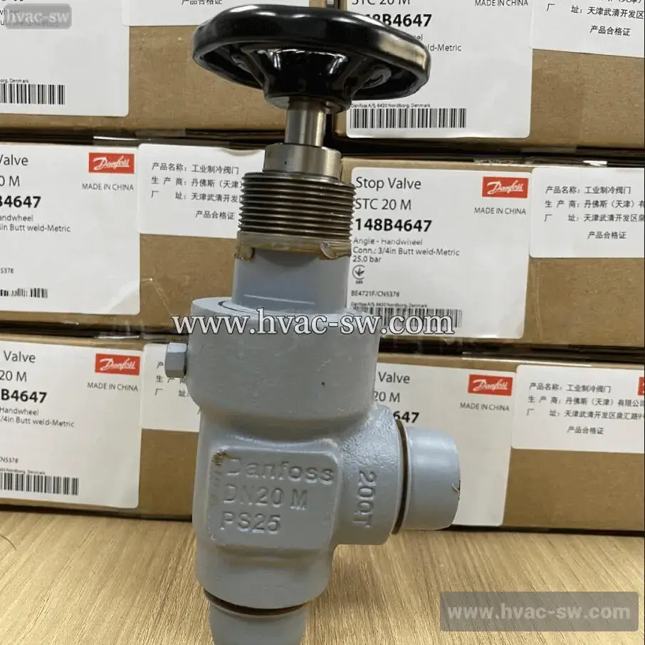 Danfoss STC 20M stop valve 148B4647 with box
